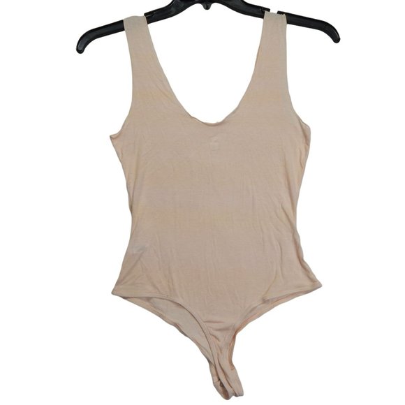 Me To We Bodysuit Tank Top Straps Womens Pink Size XS - Picture 2 of 10